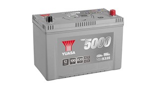 YBX5335 12V 100Ah 830A Yuasa Silver High Performance Battery