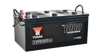 YBX1632 12V 220Ah 1150A Yuasa Super Heavy Duty Battery