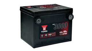 YBX3750 12V 66Ah 660A Yuasa SMF Battery