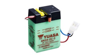 6N2A-2C-3 (DC) 6V Yuasa Conventional Battery