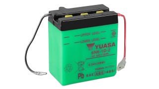 6N6-1D-2 (DC) 6V Yuasa Conventional Battery