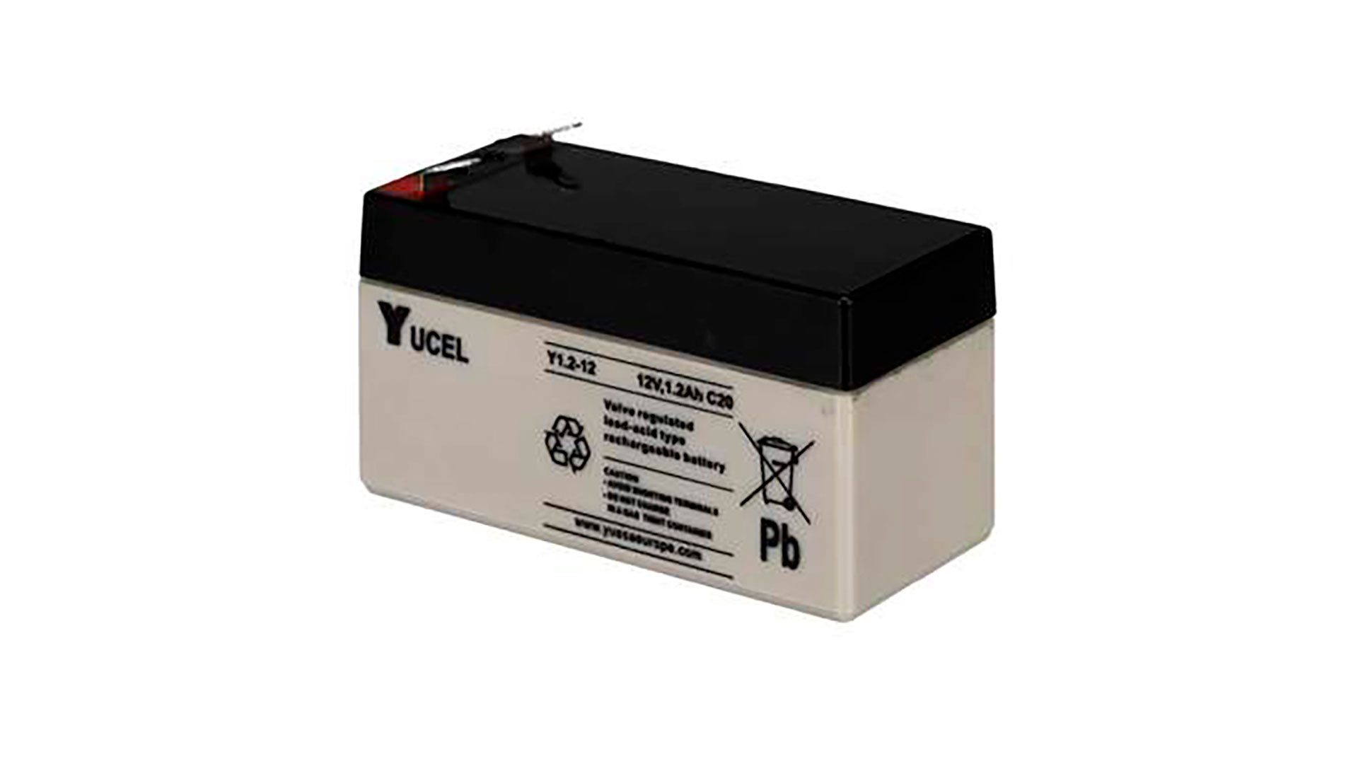  Yuasa 1.2Ah 12V Sealed Lead Acid Yucel Battery 