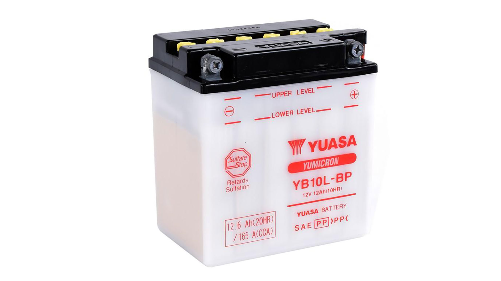  YB10L-BP (DC) 12V Yuasa YuMicron Battery 