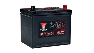 YBX3205 12V 60Ah 540A Yuasa SMF Battery