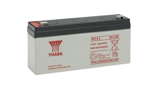 NP2.8-6 (6V 2.8Ah) Yuasa General Purpose VRLA Battery