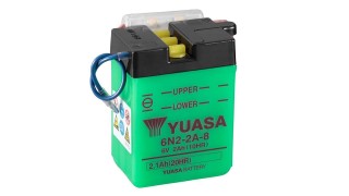 6N2-2A-8 (DC) 6V Yuasa Conventional Battery