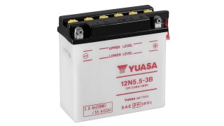 12N5.5-3B (CP) 12V Yuasa Conventional Battery
