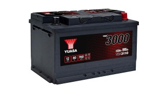YBX3110 12V 80Ah 760A Yuasa SMF Battery