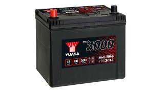 YBX3014 12V 60Ah 500A Yuasa SMF Battery