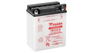 YB12A-B (CP) 12V Yuasa YuMicron Battery