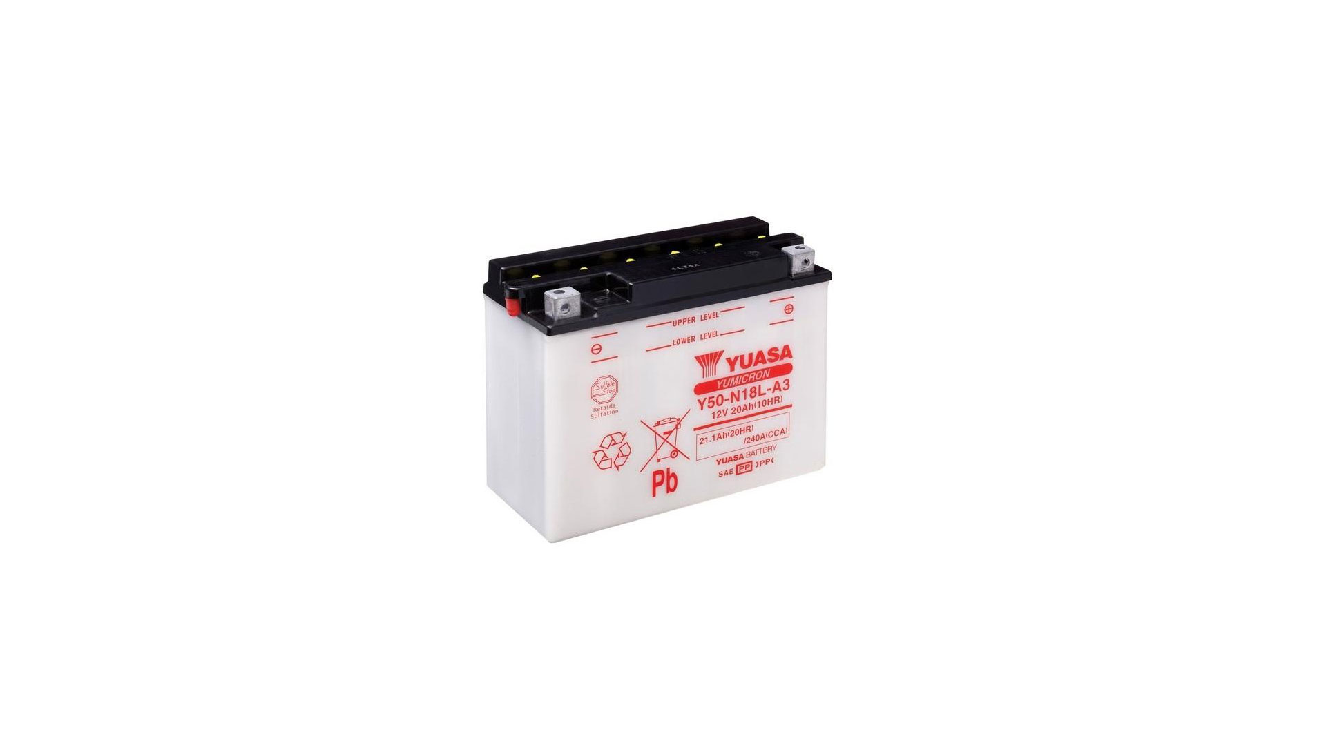 Y50-N18L-A3 (DC) 12V Yuasa YuMicron Battery