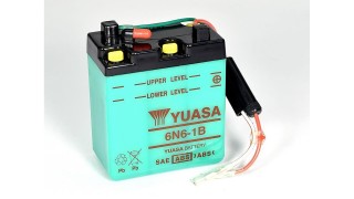 6N6-1B (DC) 6V Yuasa Conventional Battery