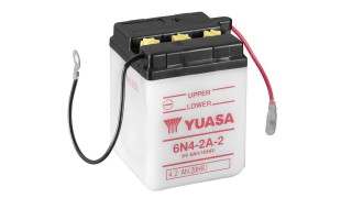 6N4-2A-2 (DC) 6V Yuasa Conventional Battery