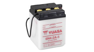 6N4-2A-5 (DC) 6V Yuasa Conventional Battery