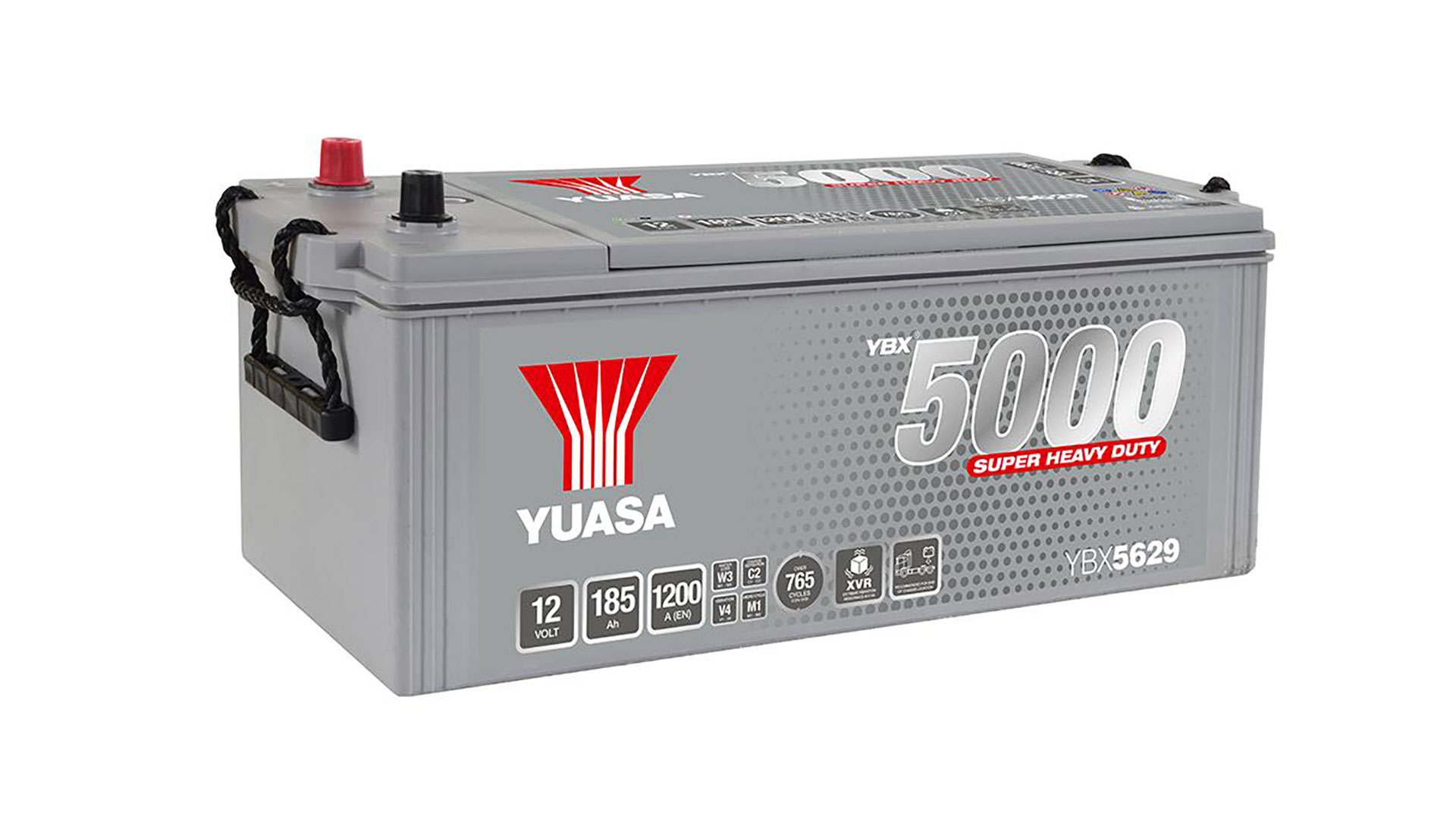 YBX5629 12V 185Ah 1200A Yuasa Super Heavy Duty SMF Battery