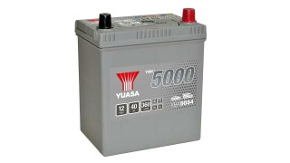 YBX5054 12V 40Ah 360A Yuasa Silver High Performance Battery