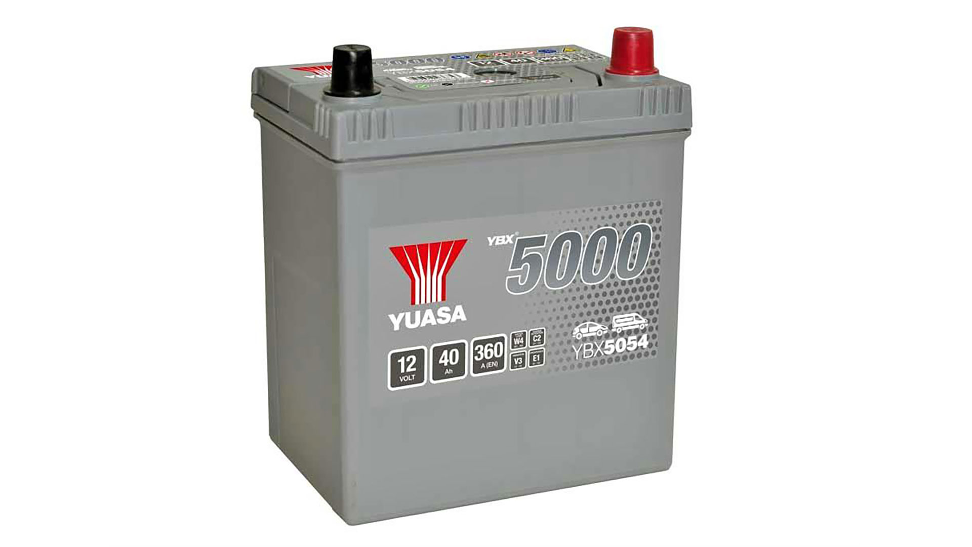  YBX5054 12V 40Ah 360A Yuasa Silver High Performance Battery 