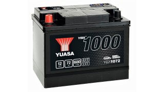 YBX1072 12V 72Ah 600A Yuasa Battery