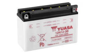 12N12-3B (DC) 12V Yuasa Conventional Battery