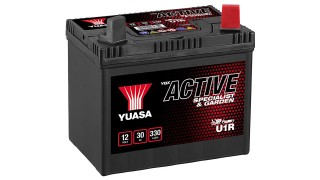 U1R 12V 30Ah 330A Yuasa Active Specialist & Garden Battery