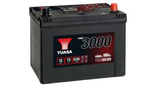 YBX3030 12V 72Ah 630A Yuasa SMF Battery