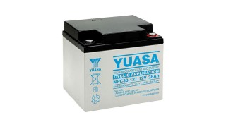 NPC38-12I (12V 38Ah) Yuasa Cyclic VRLA Battery