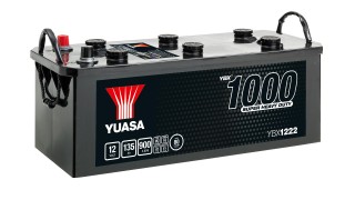 YBX1222 12V 135Ah 900A Yuasa Super Heavy Duty Battery