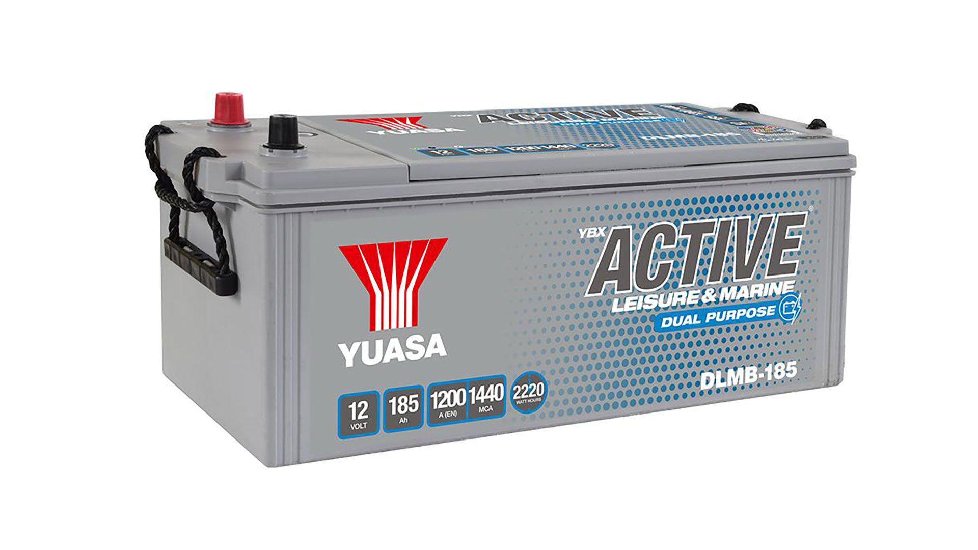 DLMB-185 12V 185Ah 1200A Yuasa Dual Leisure & Marine Battery