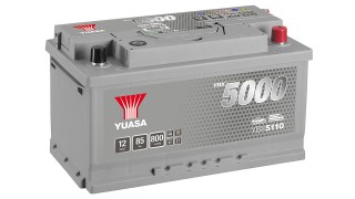 YBX5110 12V 85Ah 800A Yuasa Silver High Performance Battery