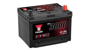 YBX3111 12V 50Ah 530A Yuasa SMF Battery