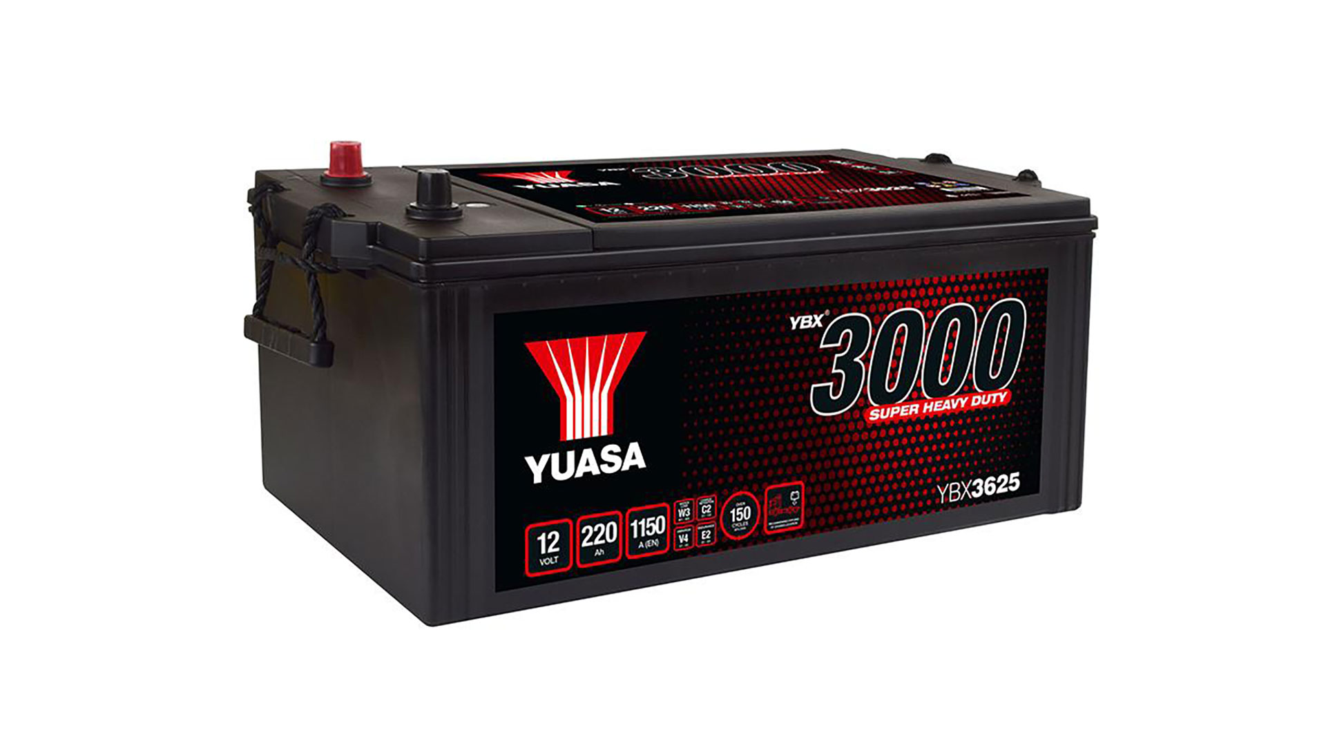  YBX3625 12V 220Ah 1150A Yuasa Super Heavy Duty SMF Battery 