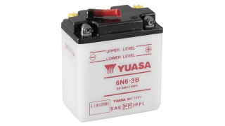 6N6-3B (DC) 6V Yuasa Conventional Battery